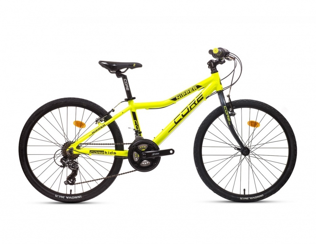Dětské kolo CORE 24" Al Nipper, 3x6s, pevná vidlice, váha 10,2kg, různé