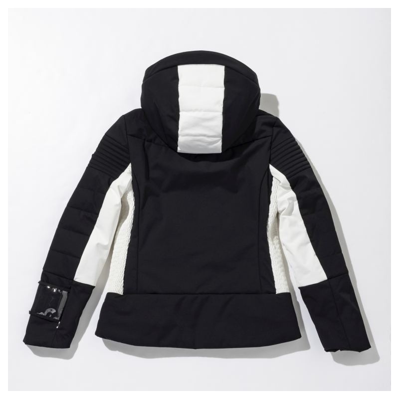 Dámská lyžařská péřová membránová bunda Phenix Grace Diamond Jacket barva černo-bílá BK