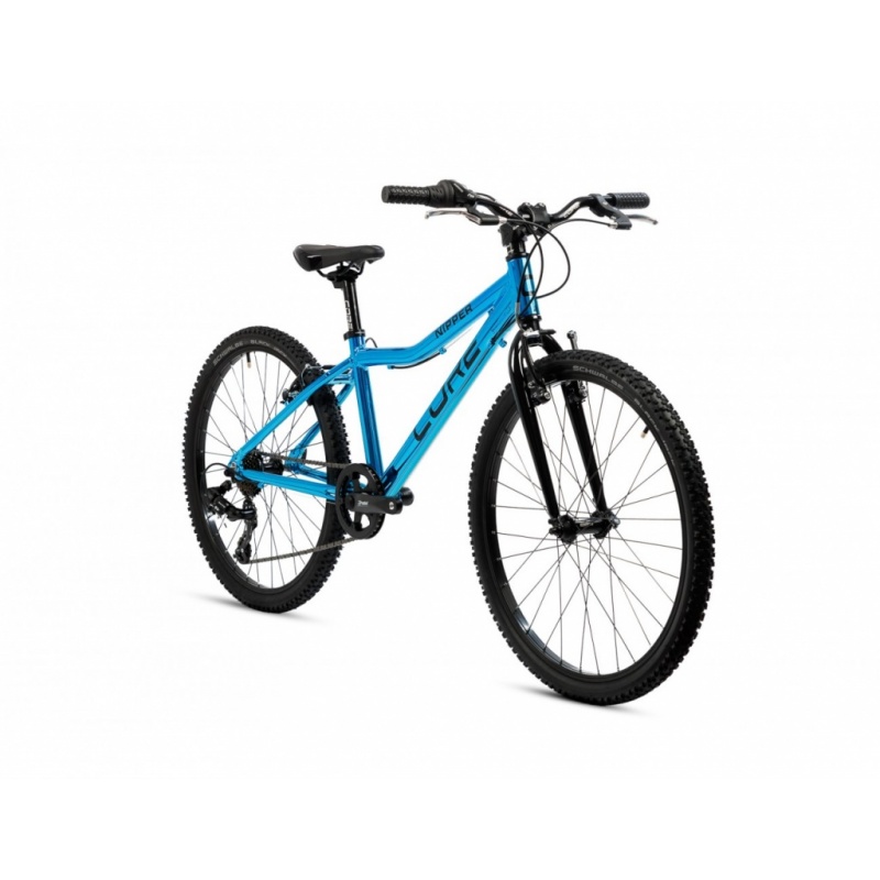 Dětské kolo CORE 24" Al Nipper,1x8s - chromovaný modrý, váha 9,6kg