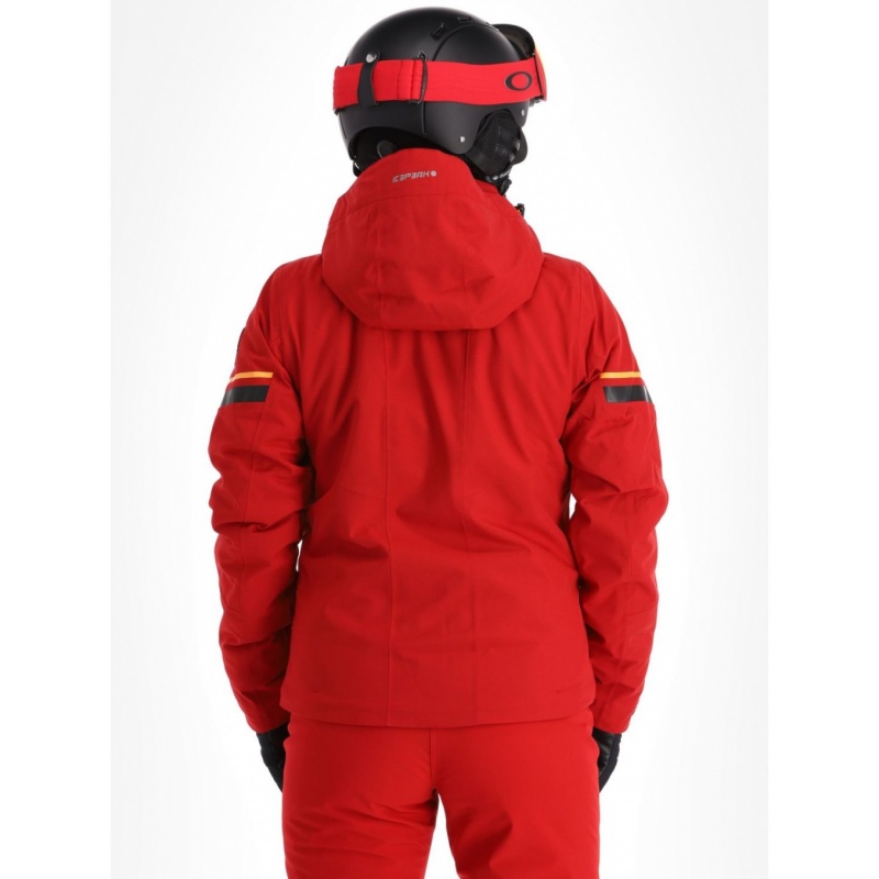 Dámská lyžařská bunda Icepeak Friona červená