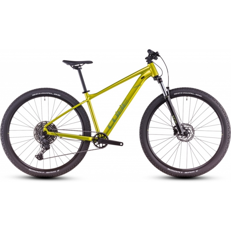 Horské kolo CUBE Aim SLX 29" barva flashlime´n´juniper model 2025