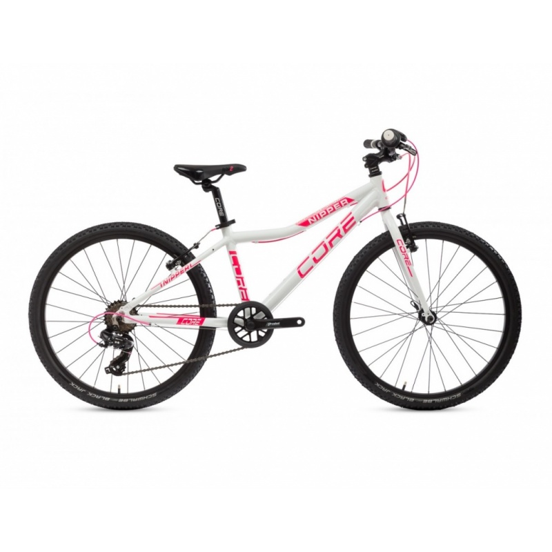 Dětské kolo CORE 24" Al Nipper, 3x6s, pevná vidlice, váha 9,8kg, různé barvy