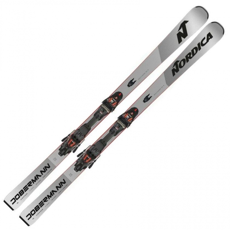 lyže Nordica Dobermann Multigara DC + vázáním Marker šedé model 2025