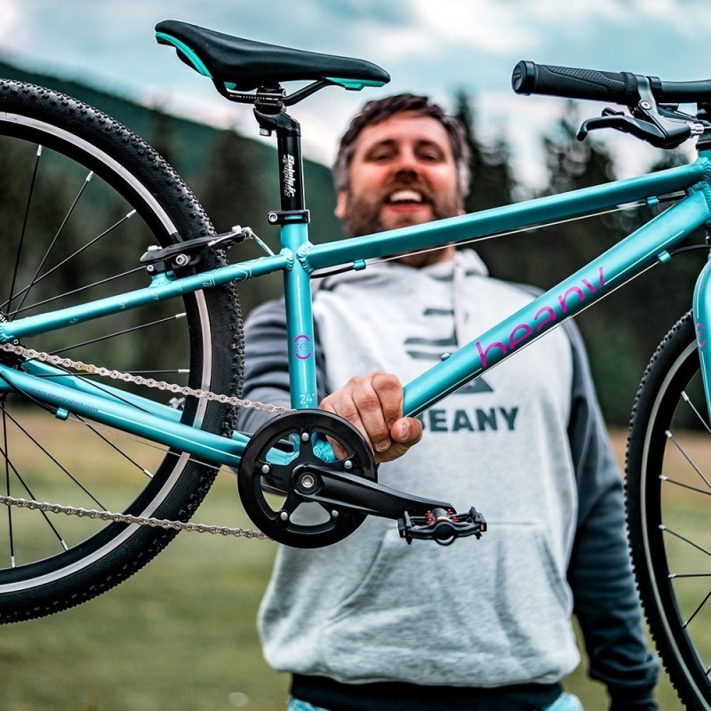 Dětské kolo BEANY ZERO 24 modré s růžovou nejlehčí 24" kolo 8kg