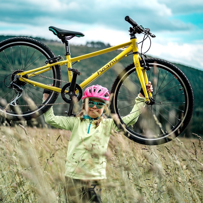 Dětské kolo BEANY ZERO 24" žluté nejlehčí 24" kolo 8kg