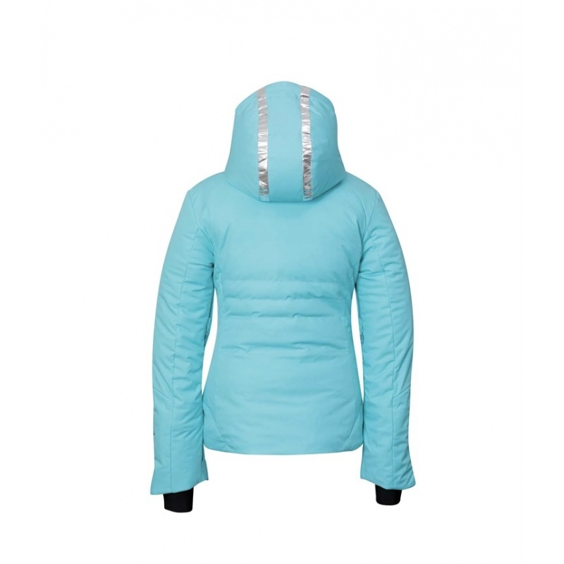 Dámská lyžařská bunda Phenix Time Space Ws Jacket, tyrkysová Dámská lyžařská bunda Phenix Time Space Ws Jacket, tyrkysová