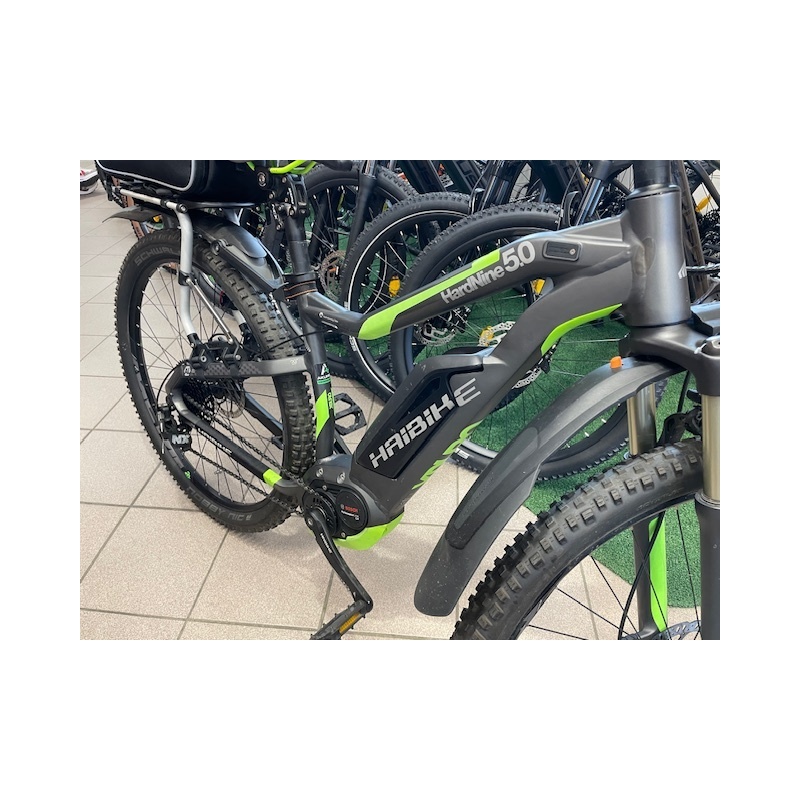 Bazarové horské elektrokolo Haibike Xduro HardNine 5.0 baterie 500Wh, velikost kol 29", rám 18" Bazarové horské elektrokolo Haibike Xduro HardNine 5.0 baterie 500Wh, velikost kol 29", rám 18"