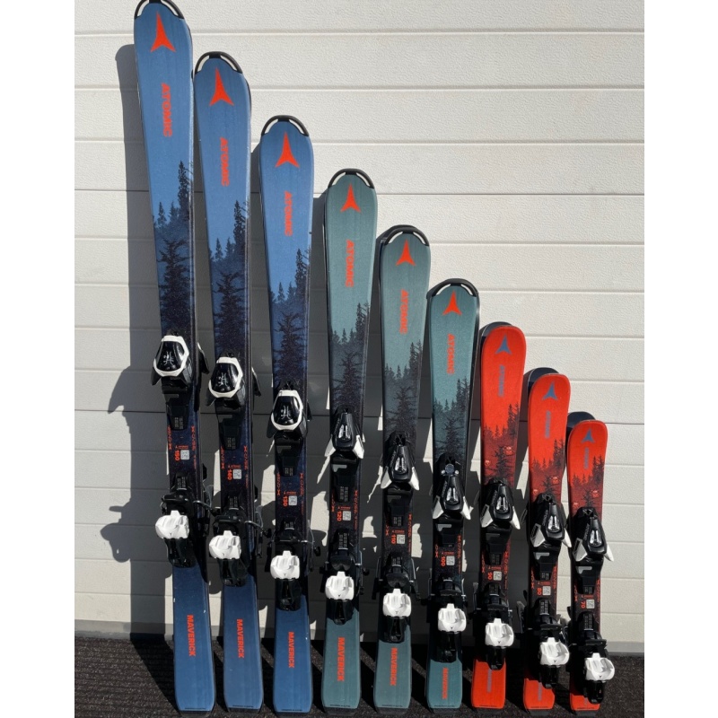 Dětské lyže Atomic Mavrick jr 100 až 120 cm