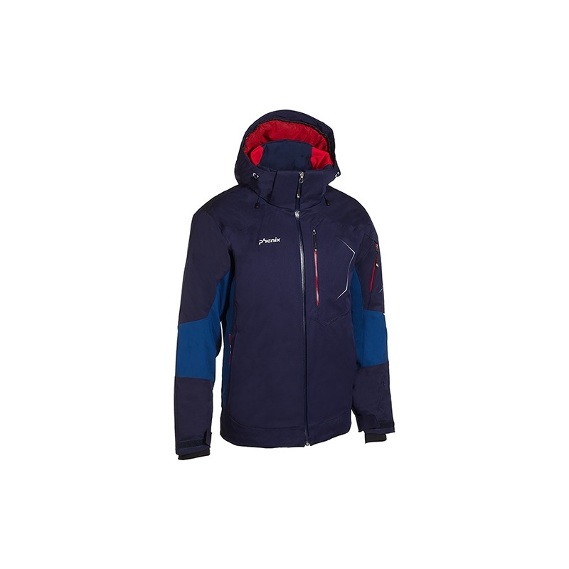 Bunda pán. PHENIX Duke Jacket ES672OT35 tmavě modrá