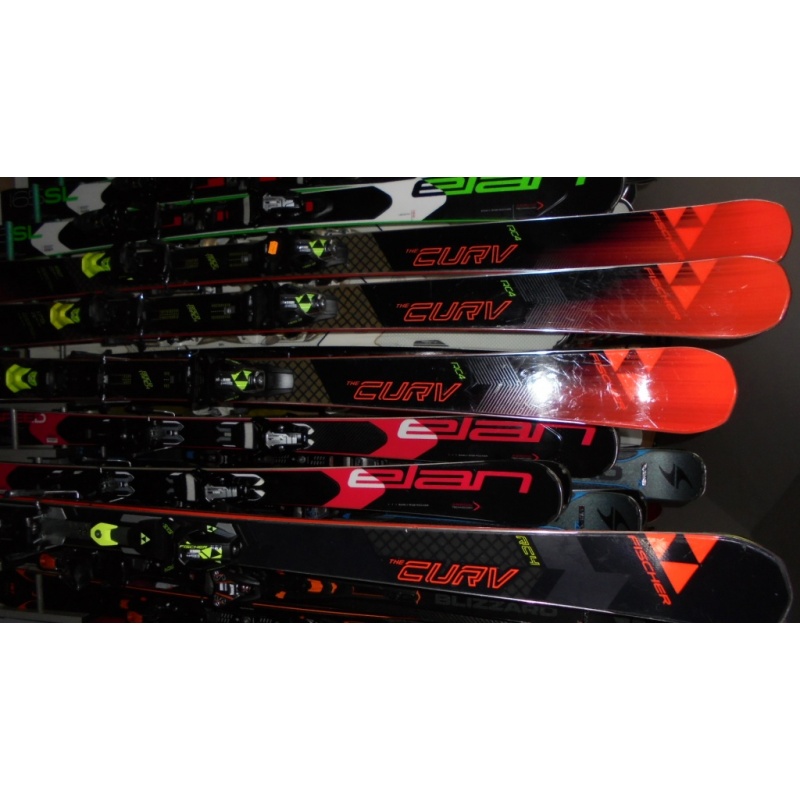 lyže Fischer RC4 The CURV GT s vázáním  MBS 13 RC4 PR model 2018