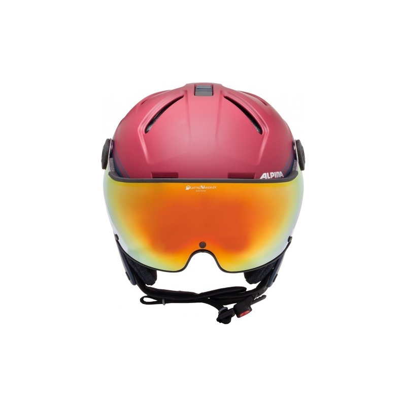 Helma ALPINA  Attelas Visor QVM černá matná