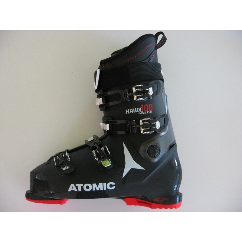 boty Atomic Hawx Prime Pro 100 černo-šedo-červené model 2019