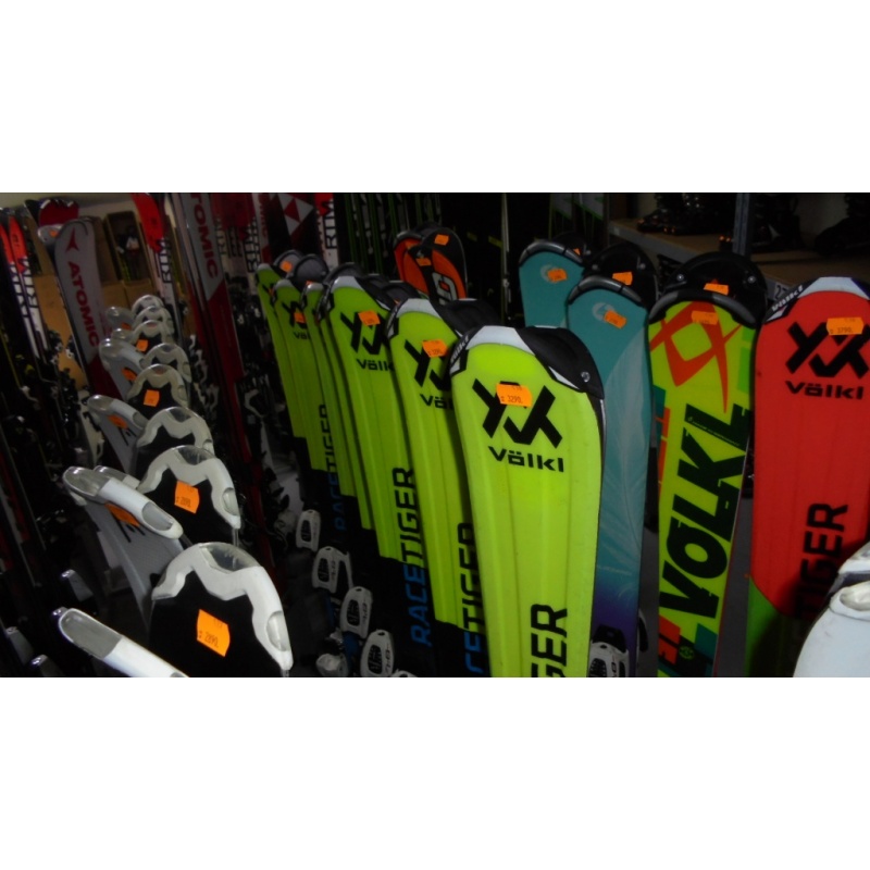 lyže Volkl Racetiger SL Jr.(110,120,130,140,150cm) s vázáním Marker
