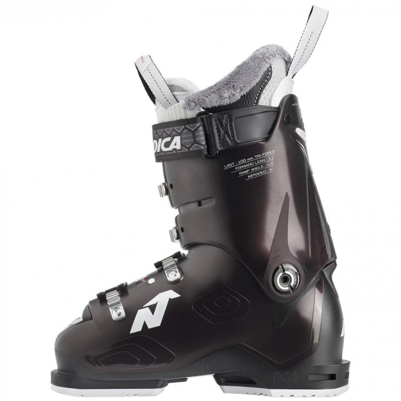 boty Nordica Speedmachine 95 w černo/bílo/fialová