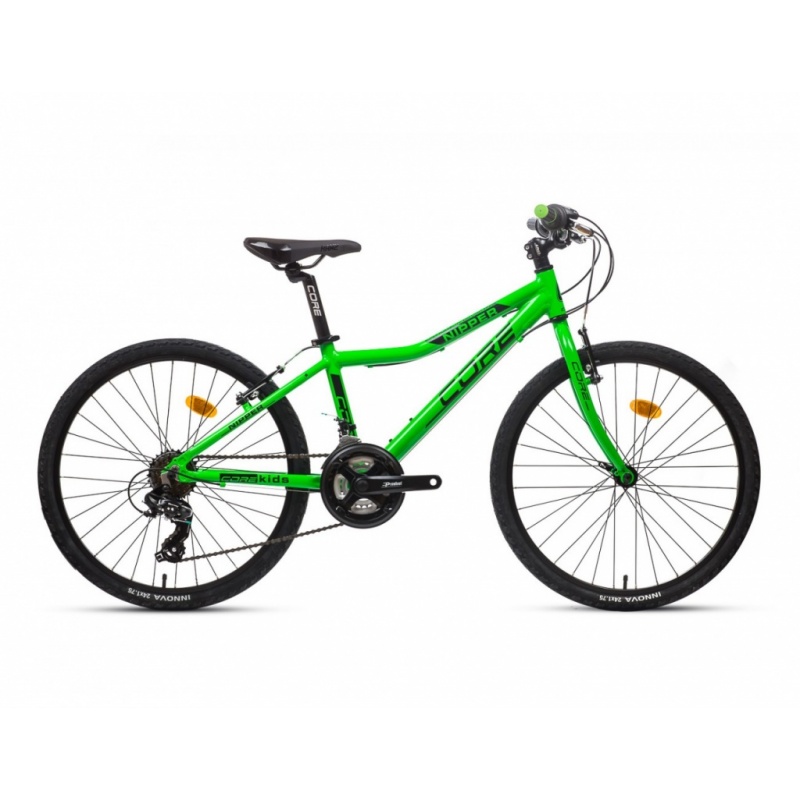 Dětské kolo CORE 24" Al Nipper, 3x6s, pevná vidlice, váha 10,2kg, různé