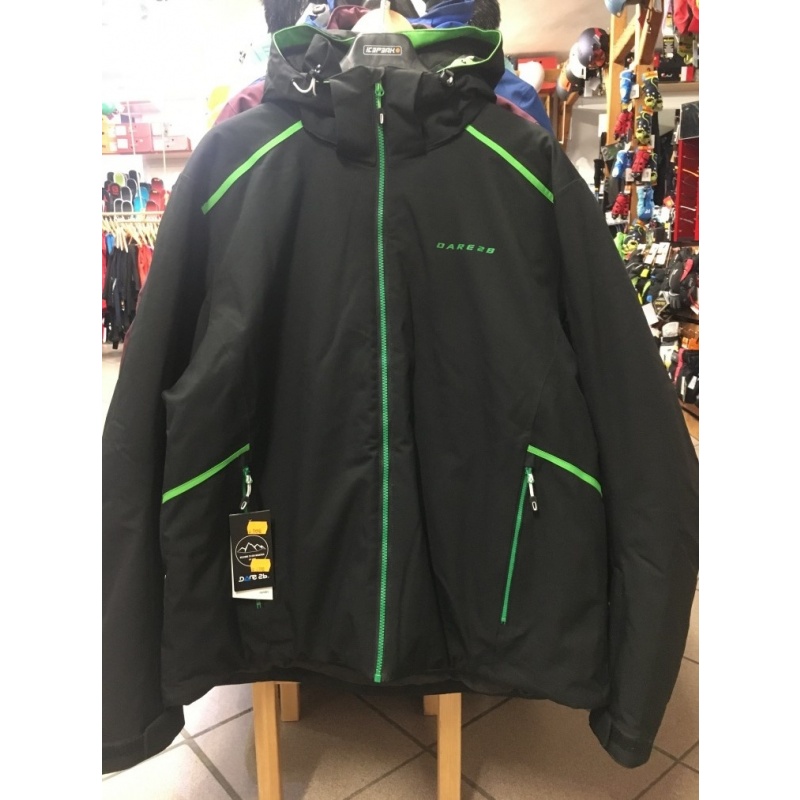 Pánská lyžařská bunda Dare2B Educe Promo černá - zelená