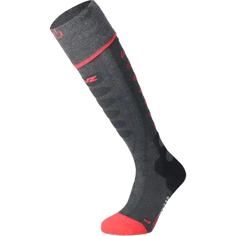Vyhřívané ponožky Lenz Heat Socks  5.1 toe cap antrazit