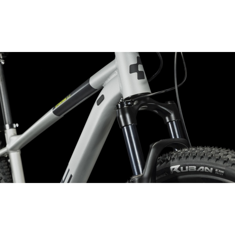 Horské kolo CUBE Attention SLX silvergrey´n´lime model 2024