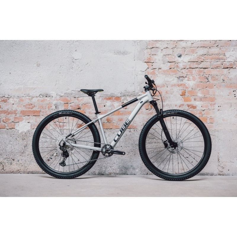 Horské kolo CUBE Attention SLX silvergrey´n´lime model 2024