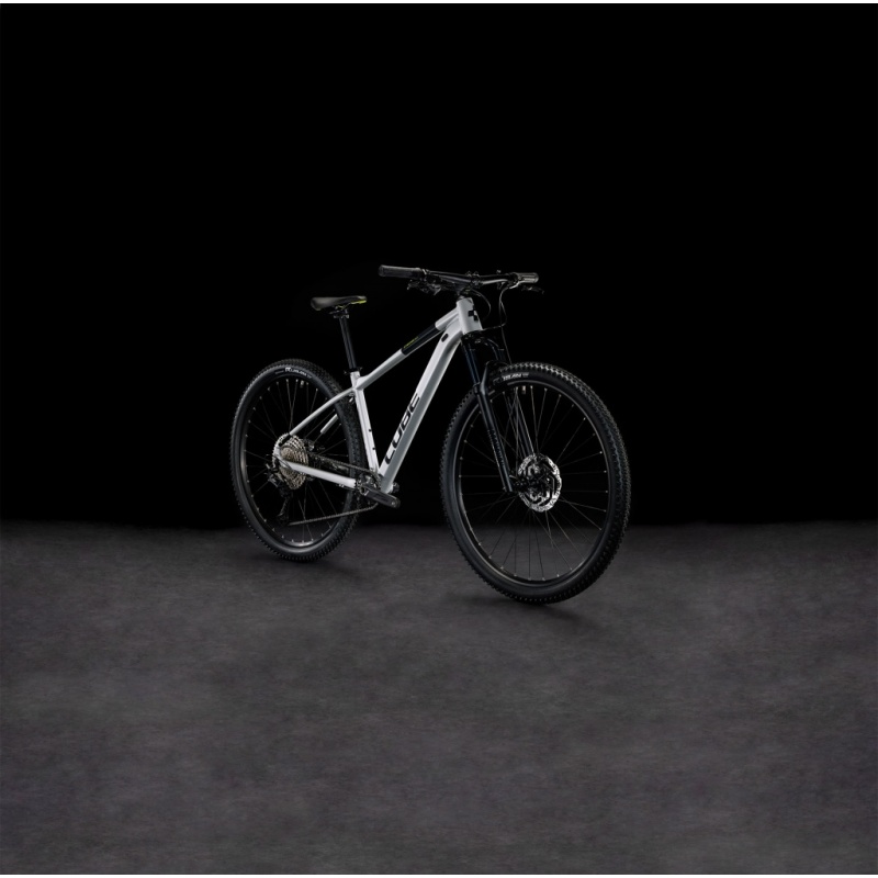 Horské kolo CUBE Attention SLX silvergrey´n´lime model 2024