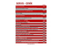 Ceník servisu zimní (lyže/SNB/běžky/brusle) - foto č. 1